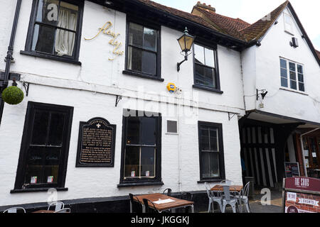 Lilie Public House, Französisch Reihe, St Albans, Hertfordshire, UK Stockfoto