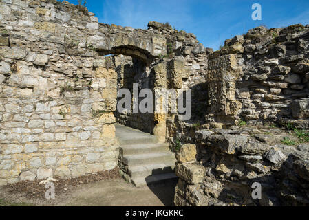 König Johns Kammer Block, Scarborough Schloß, North Yorkshire, England. Stockfoto