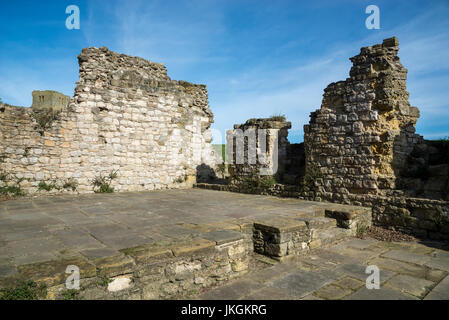 König Johns Kammer Block, Scarborough Schloß, North Yorkshire, England. Stockfoto