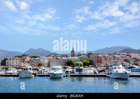 Saint-Florent, Haute-Corse, Korsika, Frankreich Stockfoto