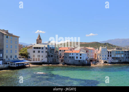 Saint-Florent, Haute-Corse, Korsika, Frankreich Stockfoto