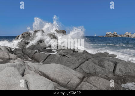 Isolella, Punta di Sette Nave, Pietrosella, Corsia, Frankreich Stockfoto