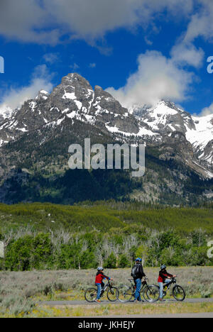 Grand Teton Nationalpark, Jakson Loch Stockfoto