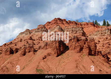 Red Hills, Gros Venture Wildnis, Bridger-Teton National Forest, Wyoming, USA Stockfoto