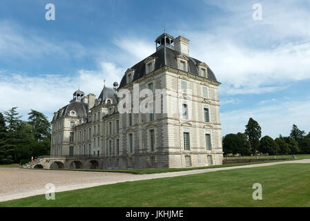 Chateau de Cheverny, Park und Garten, Loire, Frankreich Stockfoto