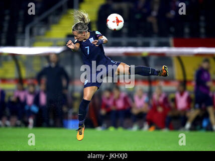 Englands Jordan Nobbs in Aktion während der UEFA Women's Euro 2017, Spiel der Gruppe D im Rat Verlegh Stadion, Breda. Stockfoto