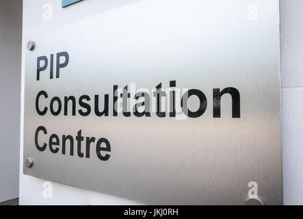 PIP (persönliche Unabhängigkeit Zahlungen) Beratungszentrum, Southampton, Hampshire, UK Stockfoto