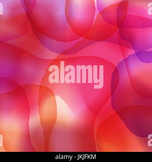 Vektor hell farbigen Aquarell Hintergrund - rot und lila Stock Vektor