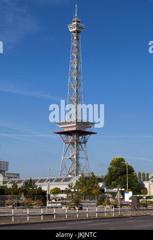 Funkturm Funkturm in Berlin, Deutschland. Stockfoto
