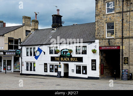 Der Black Bull Pub in Otley, West Yorkshire, England UK Stockfoto