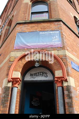 Afflecks Palace, Manchester - Eingang Stockfoto