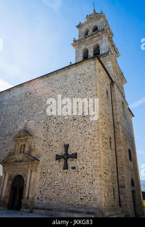 Basilika Nuestra Seora de la Encina, Spanien. Camino de Santiago. Stockfoto