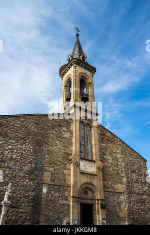 Straßenszene in der cacabelos, Spanien. Camino de Santiago. Stockfoto