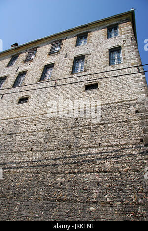 Zagoria Bergdörfer, Griechenland (Dilofo, Skamneli, Laista, Tsepelovo)  08 08 2010 Stockfoto