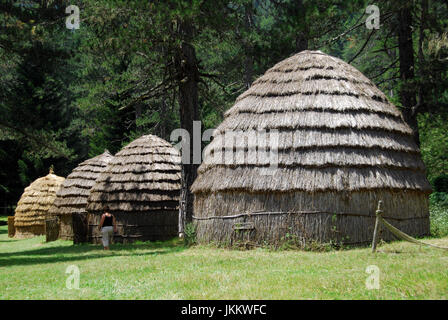 Zagoria Bergdörfer, Griechenland (Dilofo, Skamneli, Laista, Tsepelovo)  08 08 2010 Stockfoto