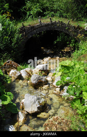 Zagoria Bergdörfer, Griechenland (Dilofo, Skamneli, Laista, Tsepelovo)  08 08 2010 Stockfoto
