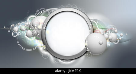 abstrakte Banner-Design-Vorlage-Hintergrund Stockfoto