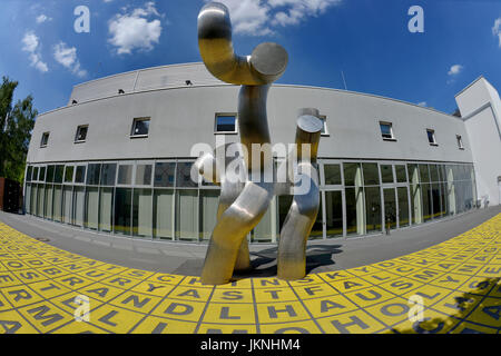 Berlin breite Galerie, alte Jakobstraße, cross-Mountain, Berlinische Galerie, Alte Jakobstraße, Kreuzberg, Berlin, Germany, Deutschland Stockfoto