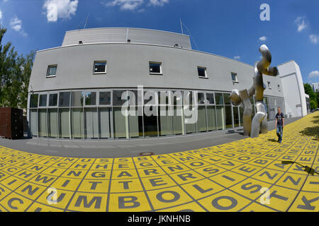 Berlin breite Galerie, alte Jakobstraße, cross-Mountain, Berlinische Galerie, Alte Jakobstraße, Kreuzberg, Berlin, Germany, Deutschland Stockfoto