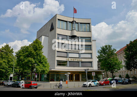 IG Metall, alte Jakobstraße, cross-Mountain, IG Metall, Alte Jakobstraße, Kreuzberg, Berlin, Germany, Deutschland Stockfoto