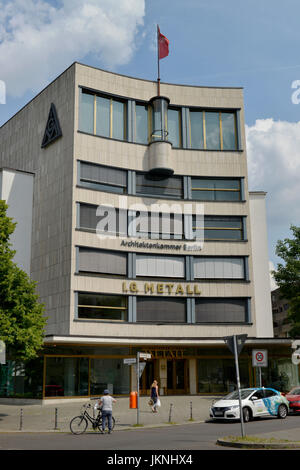 IG Metall, alte Jakobstraße, cross-Mountain, IG Metall, Alte Jakobstraße, Kreuzberg, Berlin, Germany, Deutschland Stockfoto