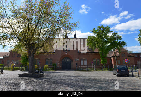 Tor 1, Gefängnis, Seidelstraße, Tegel, Dorf Reinicken, Berlin, Deutschland, Tor 1, JVA, Reinickendorf, Deutschland Stockfoto