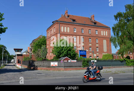 Tor 2, Gefängnis, Seidelstraße, Tegel, Dorf Reinicken, Berlin, Deutschland, Tor 2, JVA, Reinickendorf, Deutschland Stockfoto