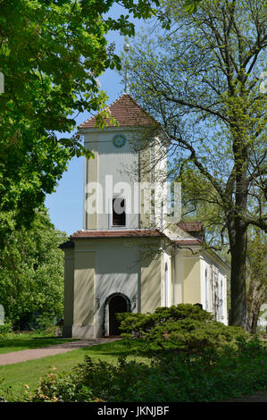 Dorfkirche Alt-Luebars, Luebars, Dorf Reinicken, Berlin, Deutschland, Dorfkirche, Reinickendorf, Deutschland Stockfoto