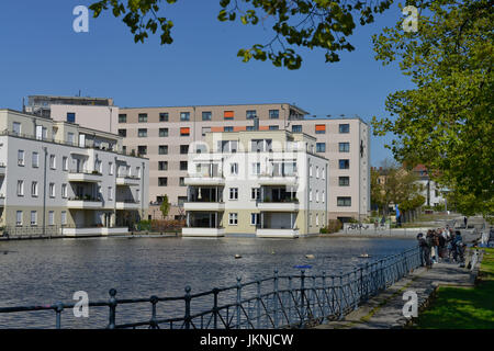 Neubauten, Tegeler Hafen, Tegel, Dorf Reinicken, Berlin, Deutschland, Neubauten, Tegeler Hafen, Reinickendorf, Deutschland Stockfoto