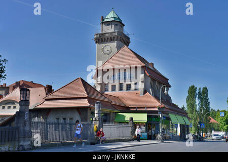 Railway Station, Frohnau, Dorf Reinicken, Berlin, Deutschland, Bahnhof, Reinickendorf, Deutschland Stockfoto