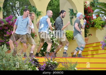 Rust, Deutschland, 23. Juli 2017, Das Erste ARD TV-Show "Immer Wieder Sonntags" Featuring VoXXclub Credit: Mediensegel/Alamy Live-Nachrichten Stockfoto