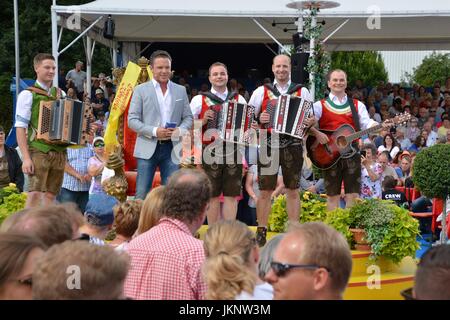 Rust, Deutschland, 23. Juli 2017, Das Erste ARD TV-Show "Immer Wieder Sonntags" Credit: Mediensegel/Alamy Live-Nachrichten Stockfoto