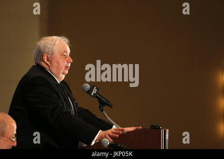 Detroit, Michigan, USA. 27. Oktober 2016. Seine Exzellenz Sergey Kislyak, Botschafter der Russischen Föderation, den USA, Botschaft der Russischen Föderation Adressen, die das Detroit Economic Club-Treffen im Westin Book Cadillac in Detroit, Michigan, auf Donnerstag, 27. Oktober 2016 statt. Bildnachweis: Jeff Kowalsky/ZUMA Draht/Alamy Live-Nachrichten Stockfoto