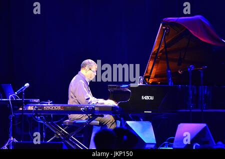 Freiburg im Breisgau, 23. Juli 2017, Herbie Hancock und Band am ZMF Zelt-Musik-Festival Freiburg Credit: Mediensegel/Alamy Live-Nachrichten Stockfoto