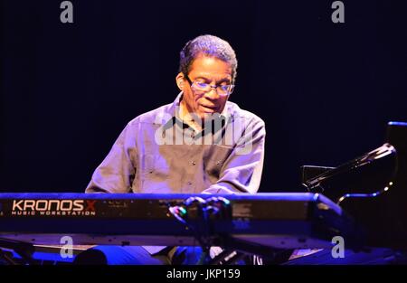 Freiburg im Breisgau, 23. Juli 2017, Herbie Hancock und Band am ZMF Zelt-Musik-Festival Freiburg Credit: Mediensegel/Alamy Live-Nachrichten Stockfoto