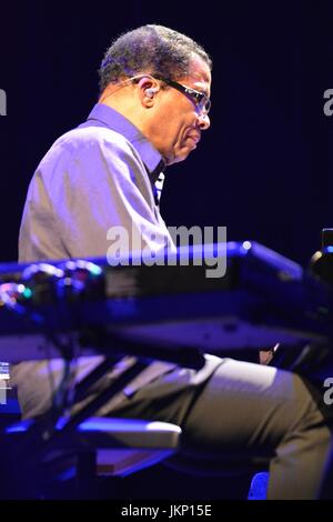 Freiburg im Breisgau, 23. Juli 2017, Herbie Hancock und Band am ZMF Zelt-Musik-Festival Freiburg Credit: Mediensegel/Alamy Live-Nachrichten Stockfoto