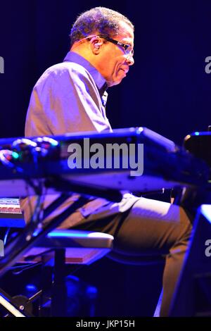 Freiburg im Breisgau, 23. Juli 2017, Herbie Hancock und Band am ZMF Zelt-Musik-Festival Freiburg Credit: Mediensegel/Alamy Live-Nachrichten Stockfoto