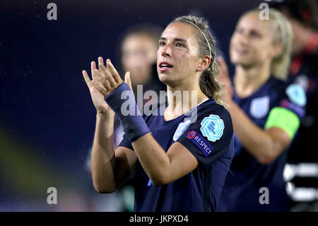 Englands Jordan Nobbs feiert nach dem Schlusspfiff Stockfoto