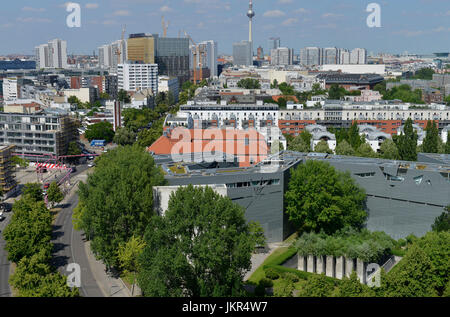 Jüdisches Museum, Lindenstrasse, cross-Mountain, Berlin, Deutschland, Juedisches Museum, Kreuzberg, Deutschland Stockfoto