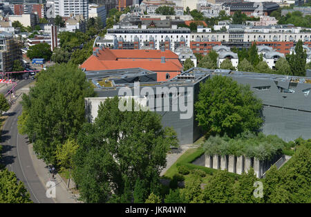 Jüdisches Museum, Lindenstrasse, cross-Mountain, Berlin, Deutschland, Juedisches Museum, Kreuzberg, Deutschland Stockfoto