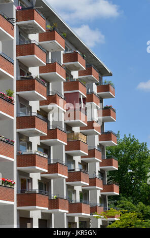 Neubauten, Schwiebusser Straße, cross-Mountain, Neubauten, Schwiebusser Straße, Kreuzberg, Berlin, Germany, Deutschland Stockfoto