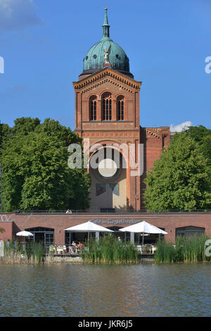 St. Michael Kirche, Engels Waschbecken, Mitte, Berlin, Deutschland, St. Michael Kirche, Engelbecken, Mitte, Deutschland Stockfoto