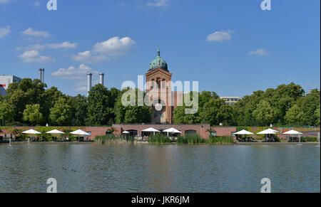 St. Michael Kirche, Engels Waschbecken, Mitte, Berlin, Deutschland, St. Michael Kirche, Engelbecken, Mitte, Deutschland Stockfoto