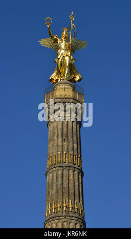 Siegessäule, großer Stern, Zoo, Mitte, Berlin, Deutschland, Siegessaeule, großen Stern, Tiergarten, Mitte, Deutschland Stockfoto