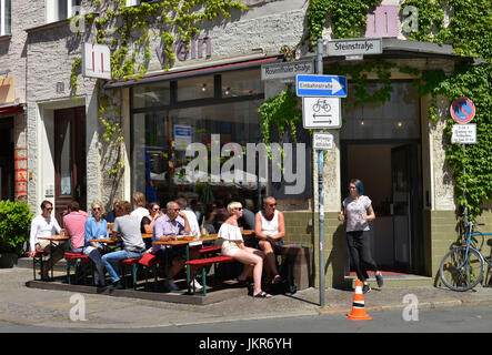 Cafe, Rosenthaler Straße, Mitte, Rosenthaler Straße, Mitte, Berlin, Germany, Deutschland Stockfoto