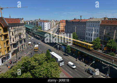 Kastanienallee, Schönhauser Allee, Prenzlauer Berg, Pankow, Berlin, Deutschland, Kastanienallee, Schoenhauser Allee, Prenzlauer Berg, Deutschland Stockfoto