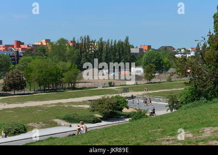 Mauerpark, Prenzlauer Berg, Pankow, Berlin, Deutschland, Mauerpark, Prenzlauer Berg, Deutschland Stockfoto