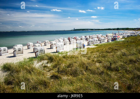 Die Ostsee in Lagune Krug, Schleswig - Holstein, Deutschland, Europa, Ostsee in Haffkrug, Schleswig-Holstein, Deutschland, Europa Stockfoto