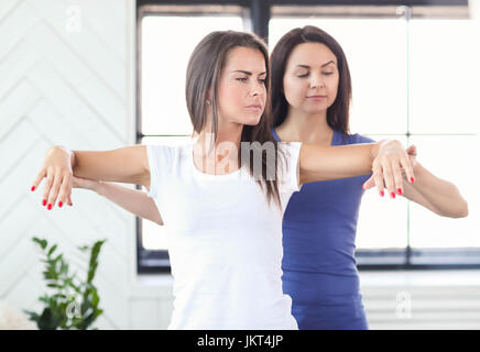 Physiotherapie Stockfoto