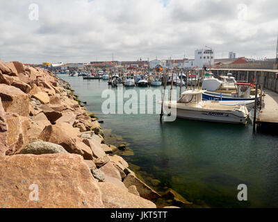 Hafen von Hirtshals, Dänemark Stockfoto